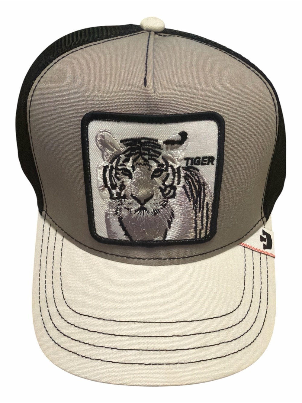 Goorin Bros The Farm MVP Stripes Tiger Trucker Hat NWT